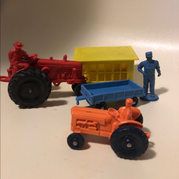 Vintage Other - Lot of vintage 1950s rubber Auburn farm toys